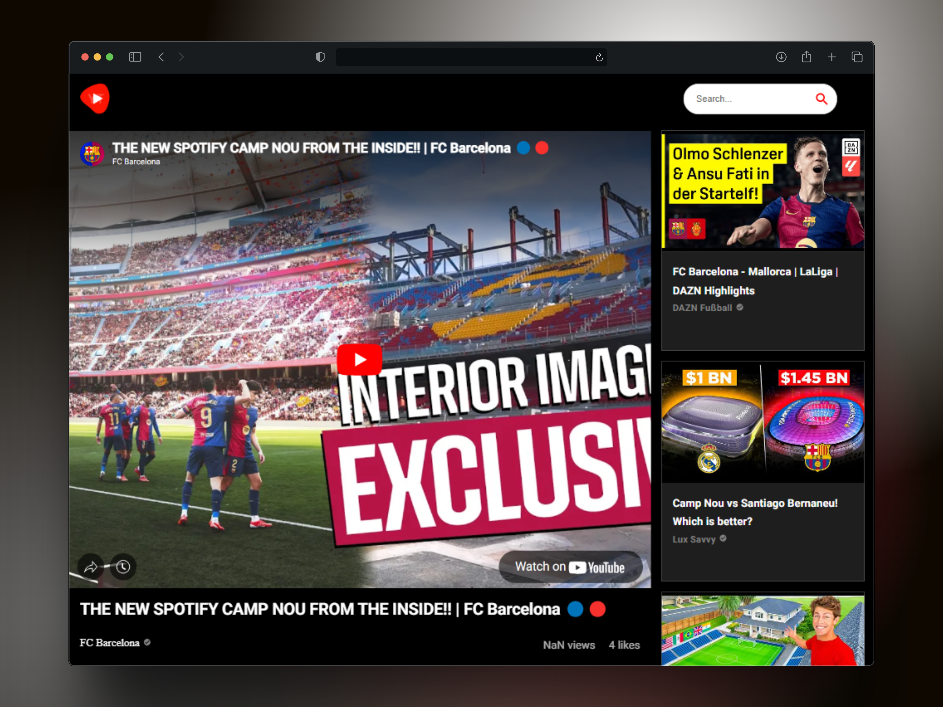 Youtube - Channel View